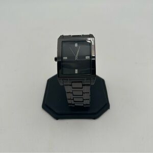 Black Stainless Steel Men's Watch